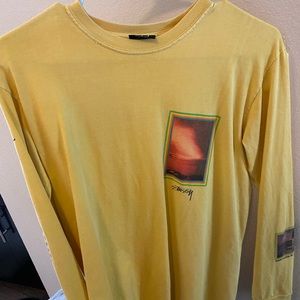 Yellow Stussy Long Sleeve